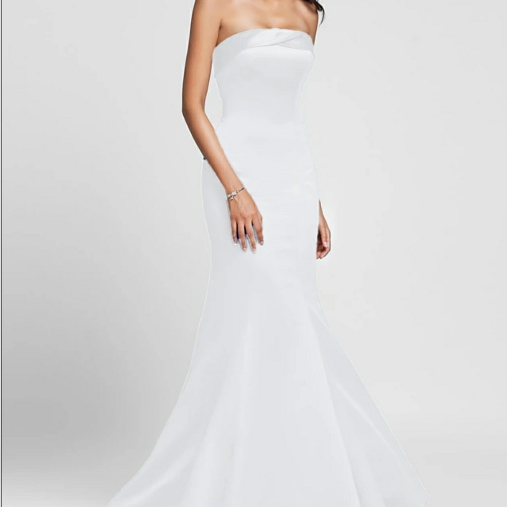 Ivory wedding/ bridesmaid dress